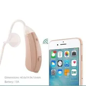 Wireless App Controlled Hearing Aids (Model: LUV-a for app control)