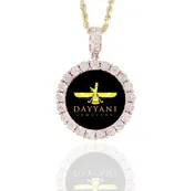 1.20 Inch Cluster Memory/Picture Diamond Pendant