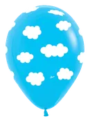 11" Latex - Clouds