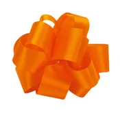 #100 McGinley Satin Orange Satin Lustre Ribbon - 4" Wide, 50 Yards Long | 1 Spool