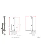 Concrete Slab Guardrail Post - Direct Scaffold Supply | DSS Scaffolding, Formwork, Shoring