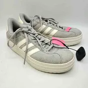 ADIDAS Gray White Platform Sneaker Shoe Size 10 Shoes