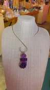 Luxury Crystal Amulet: Amethyst (Faceted & Raw) IV — Soul II Soul