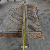 110"L x 4"H x 6"D D617