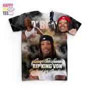 King Von Memorial 3D Tee