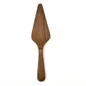 10" Walnut Wood Pie & Cake Server