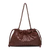 Sawyer Shoulder Bag: Brown