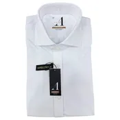 Alviso Boys White Super Stretch Shirt
