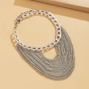 18K Gold Multi-Layer Tassel Hip-Hop Anklet — 925 Sterling Silver | Le'Var