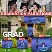 Grad Yard Signs