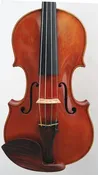 French violin by Alberto Blanchi, Santo Seraphin inspired model, 1925.
