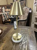 Antique Brass LED Mini Lamp