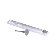 Keil / CHG W28-1200 Panic Exit Bar with Inside Safety Release – 20" Brushed Aluminum, 4" Door