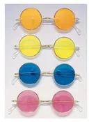 60's & 70's Hippie John Lennon Glasses - Costume Accessory - One Size - 4 Colors