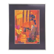 Abstract Floral Print