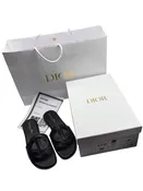 Christian Dior D-Club Slide Sandals Women's 37 = US 7