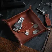Leather Dresser Caddy | Col. Littleton