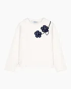 3D PETALS FLOWERS TEE