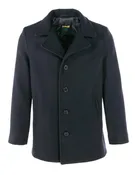 709 Single Breasted Car Coat - Navy