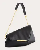 11PM Asymmetric Leather Shoulder Bag