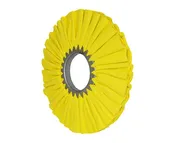 10" Yellow Mill Treated Airway Buffing Wheel 16ply