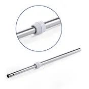 30″ 2-Piece Stainless Steel Telescoping Handle (No Frame)