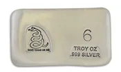 6 oz Silver Bar- Don’t Tread On Me