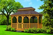 10×16 Oval Pagoda Gazebo