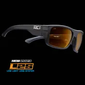 9 Mile Bank Matte Black /  Bronze w/ Copper Mirror L25 Low Light