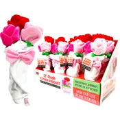 12″ Plush Rose Bouquet Assortment