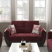 Armada Air Collection<br> Beaujolais/Black Loveseat