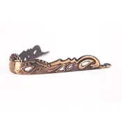ALM-109-TAG-R Cowboy Boot Tips Antique Gold for Round Toe