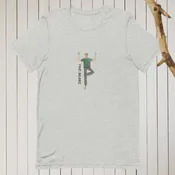 Andi's People Yoga Guy Unisex t-shirt — Andi's People - Gentle Yoga & Inspiring Art: Nurturing Your Mind, Body, and Soul