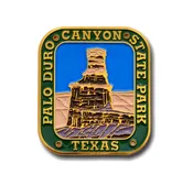 Palo Duro Canyon Hiking Stick Medallion