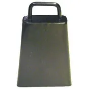 Black Steel Bull Bell