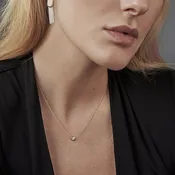Floating Diamond Necklace