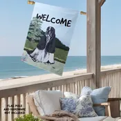 American Cocker Spaniel House Flag