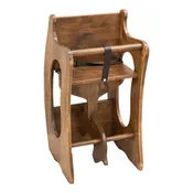 3-in-1 Hickory Wood High Chair | CO