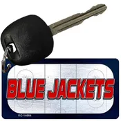 BLUE JACKETS Graphic Novelty Aluminum Key Chain KC-14664