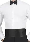 Classic Black Cummerbund