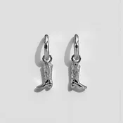 Cowboy Boot Huggie Earrings