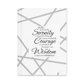 Serenity Prayer Hardcover journal matte