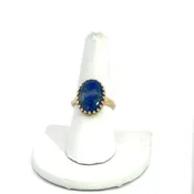 14ky Gold Crested Butte Lapis Ring
