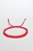 Ally Seed Bead Bracelet in Red