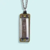 Harmonica Necklace