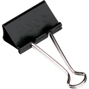 ACCO Brands Corporation ACCO&reg; Binder Clips, Large, Black, 12/Box