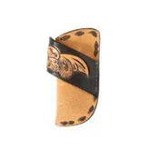 3D Knife Sheath Roughout Buck Lace Stitching