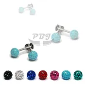 16G Labret, Epoxy Ferido- 316L S. Steel
