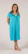 Shadowline® Cameo Flutter Sleeve Short Nightgown
