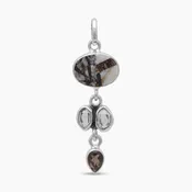 925 Silver Astrophyllite Pendants